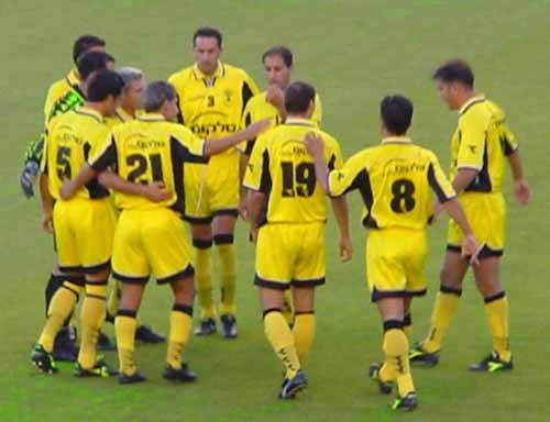 [Beitar players before the match]