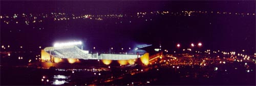 [Teddy stadium by night]